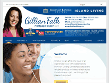 Tablet Screenshot of gillianmortgageexpert.ca